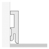 with clip milling and cable duct