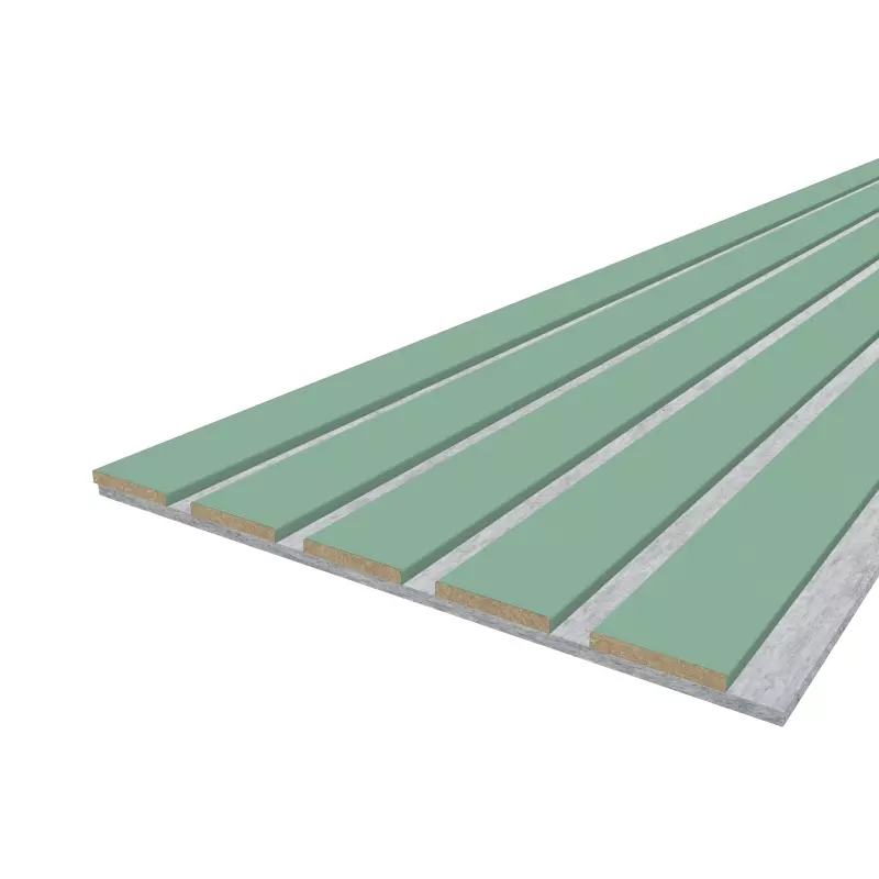 Akustikpaneel LX - Filzfarbe Grau 2600x400mm - verschiedene Farben