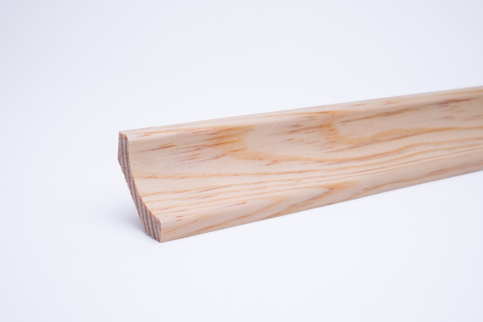 Hohlkehlleiste Massivholz 22 x 22mm Kiefer Geölt