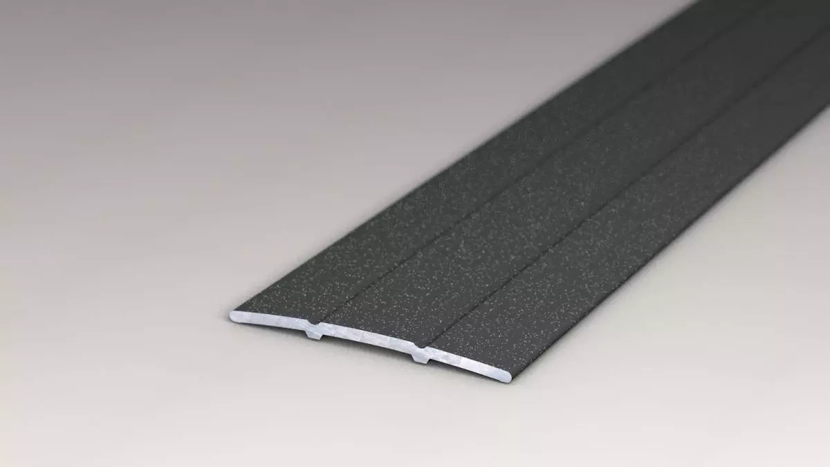 Transition profile 38 mm self-adhesive anthracite metallic - 1.00 m