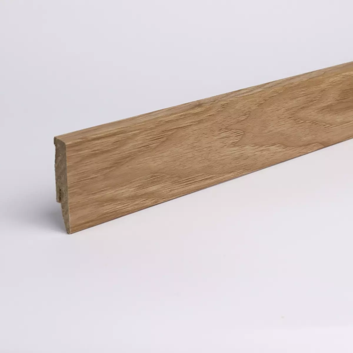 Sockelleiste mit Holzoptik 60mm Eiche Natur