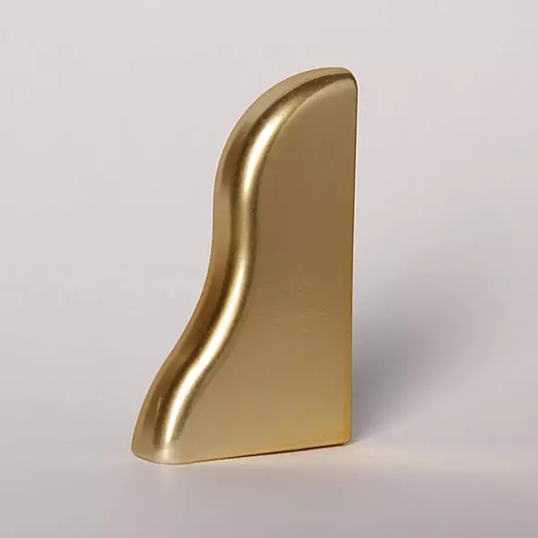right end cap gold