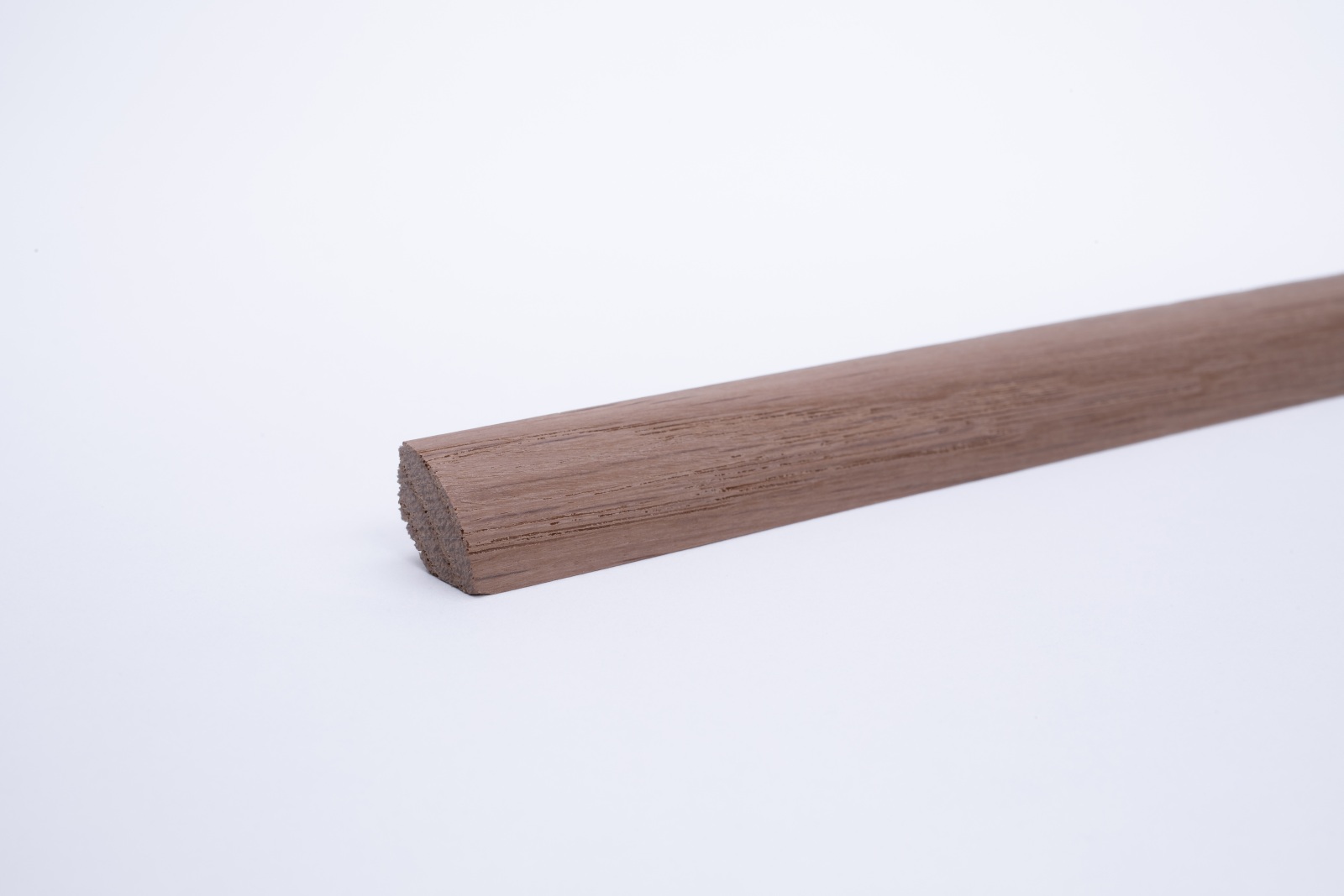 Listellii in vero legno a quarto di tondo rovere grezzo