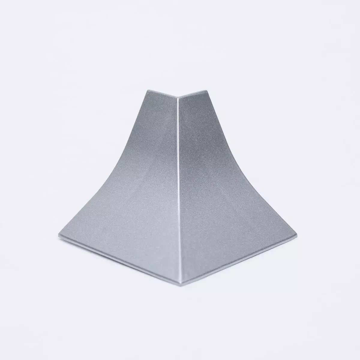 Außenecke für Küchenabschlussleiste 23x23 - Aluminium