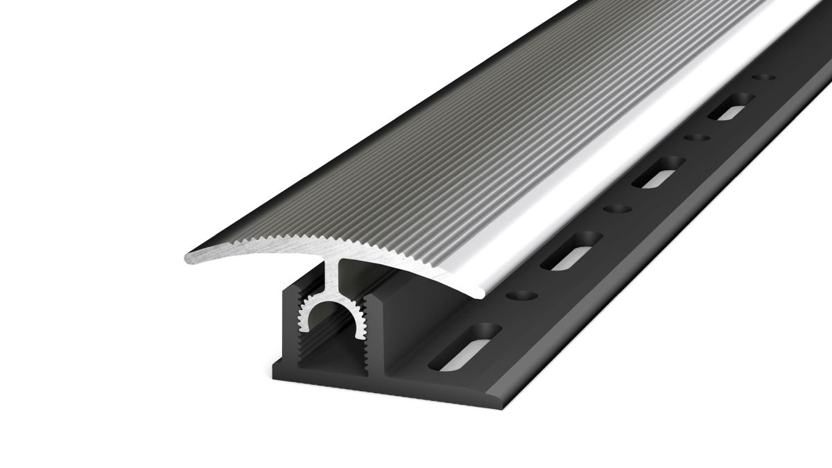 Prinz PROFI-TEC MASTER profilo di transizione 34 mm - N. 300 - Acciaio inox lucidato - 100 cm