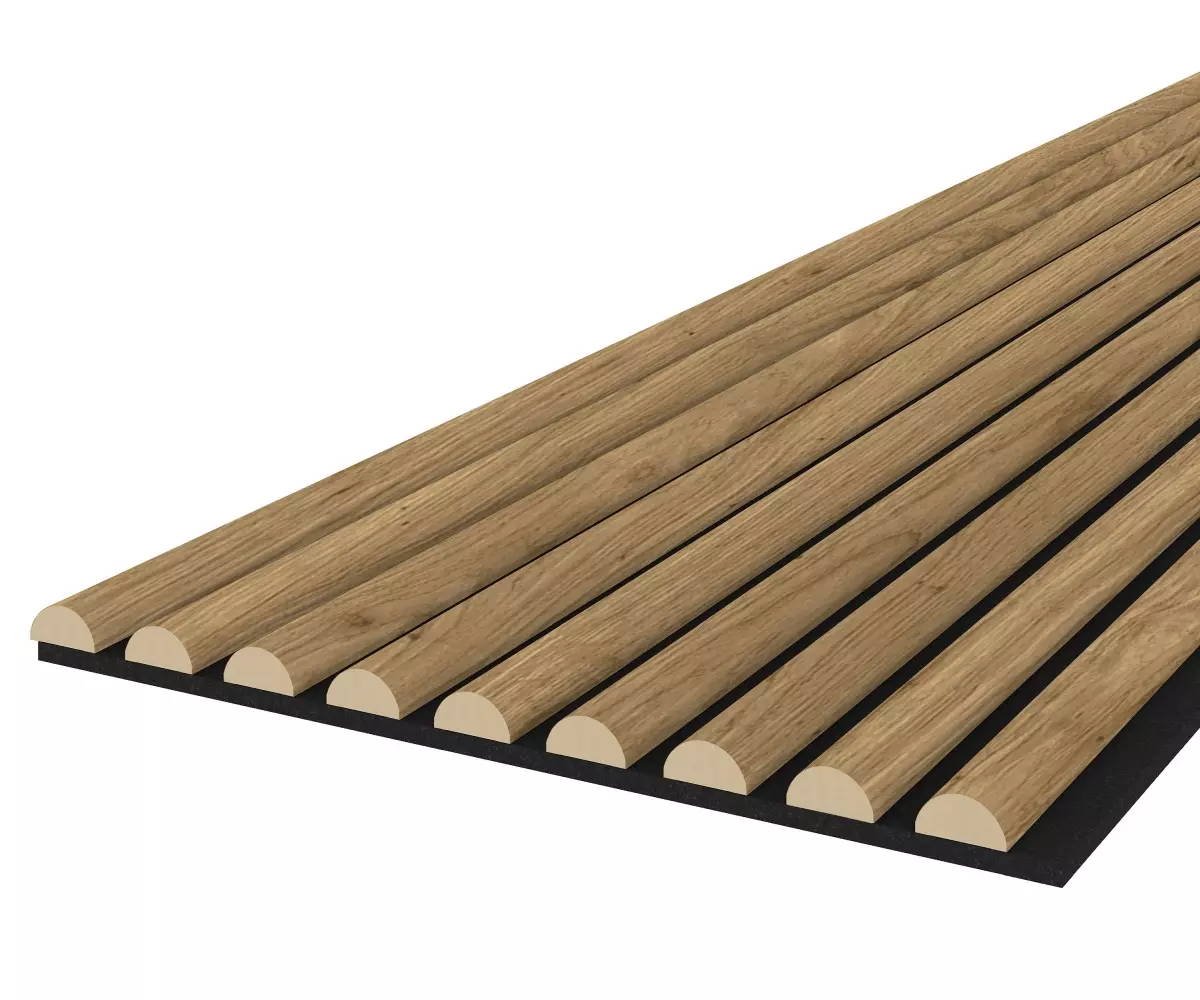 Sample WAVE - natural oak - acoustic felt black