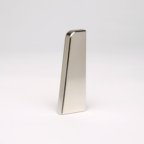 right end cap 60mm stainless steel / titanium