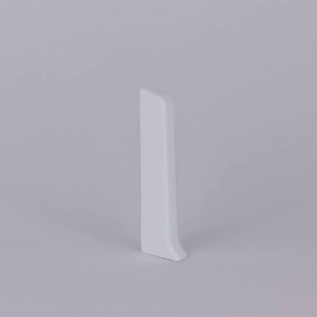 Abschluss links für Duo-Flex 80mm weiß