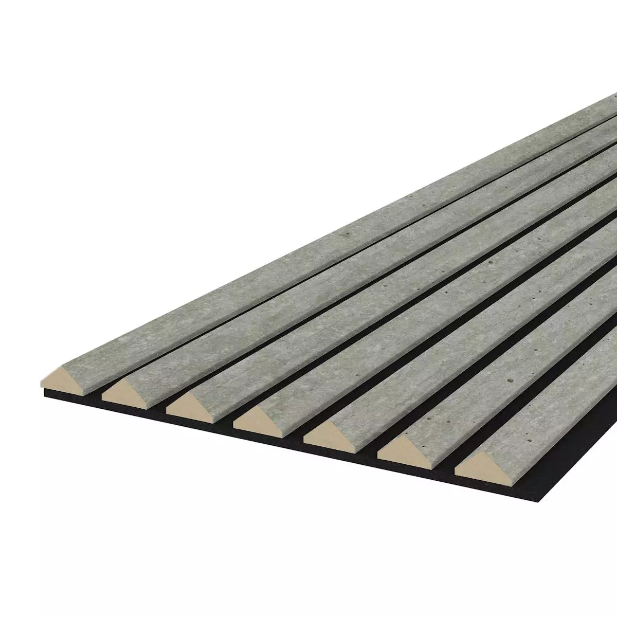 Sample K2 - concrete - acoustic felt black