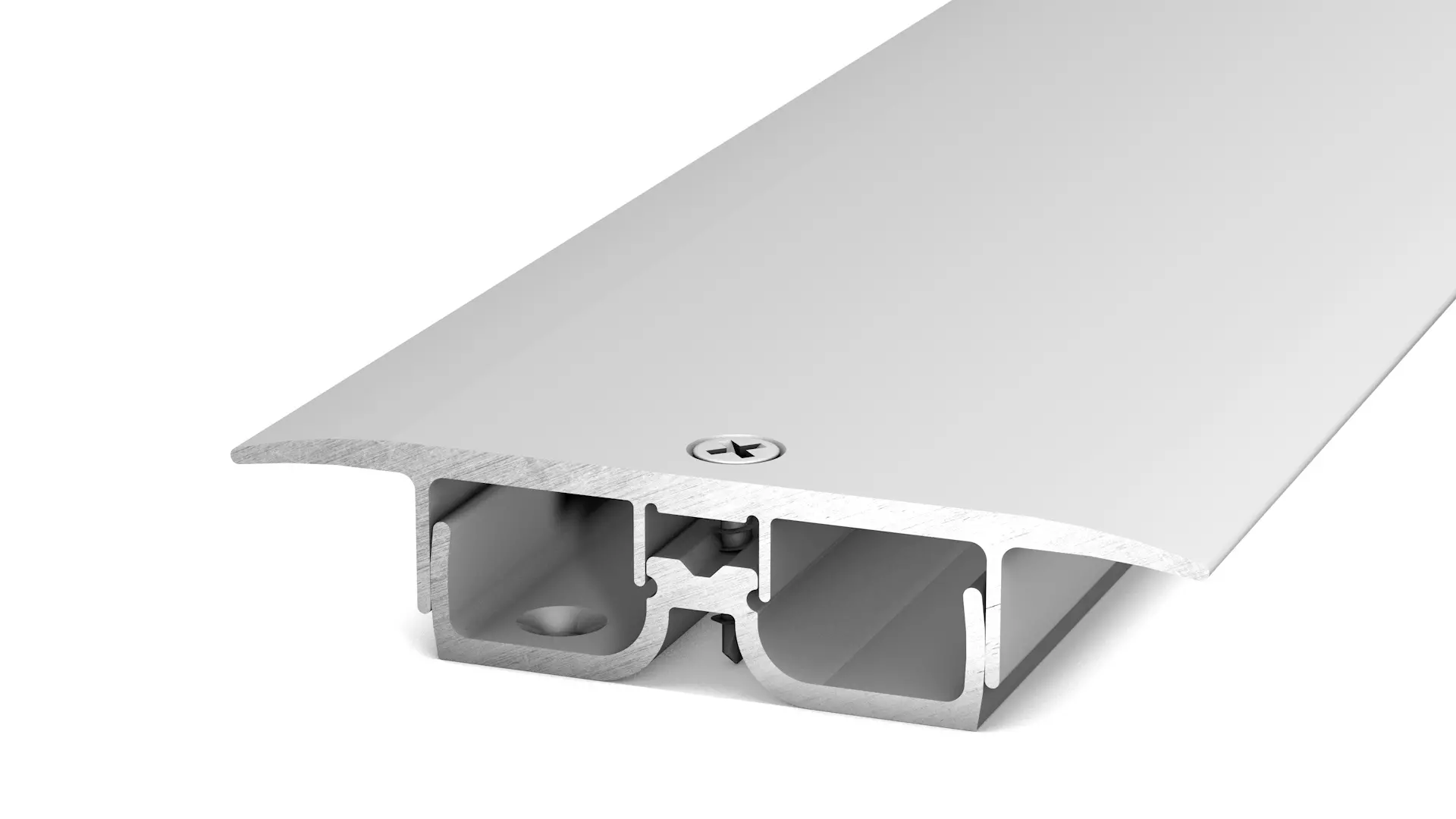 Connection profile for cables silver 2.70 m