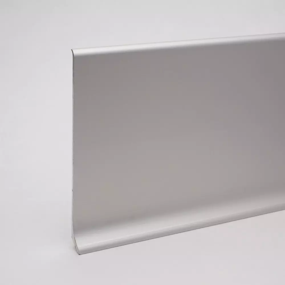 Aluminium Sockelleiste 100 mm - Silber