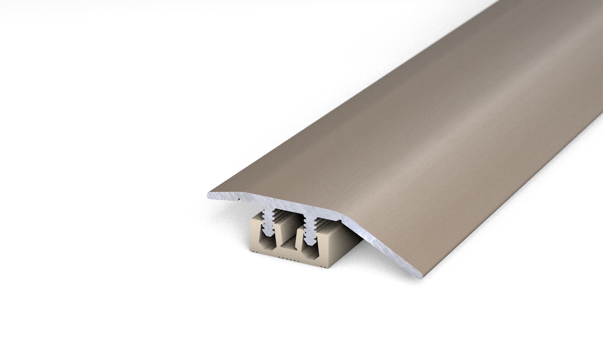 Prinz Profi-Design Anpassungsprofil 34 mm - Nr. 339 - Edelstahl matt - 200 cm