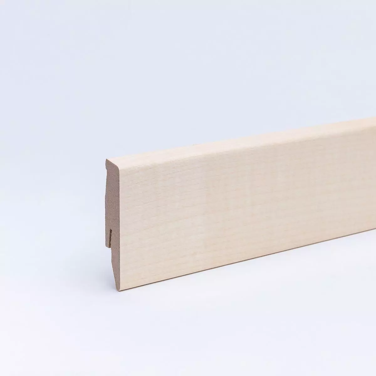 Veneer skirting 60 mm oiled maple