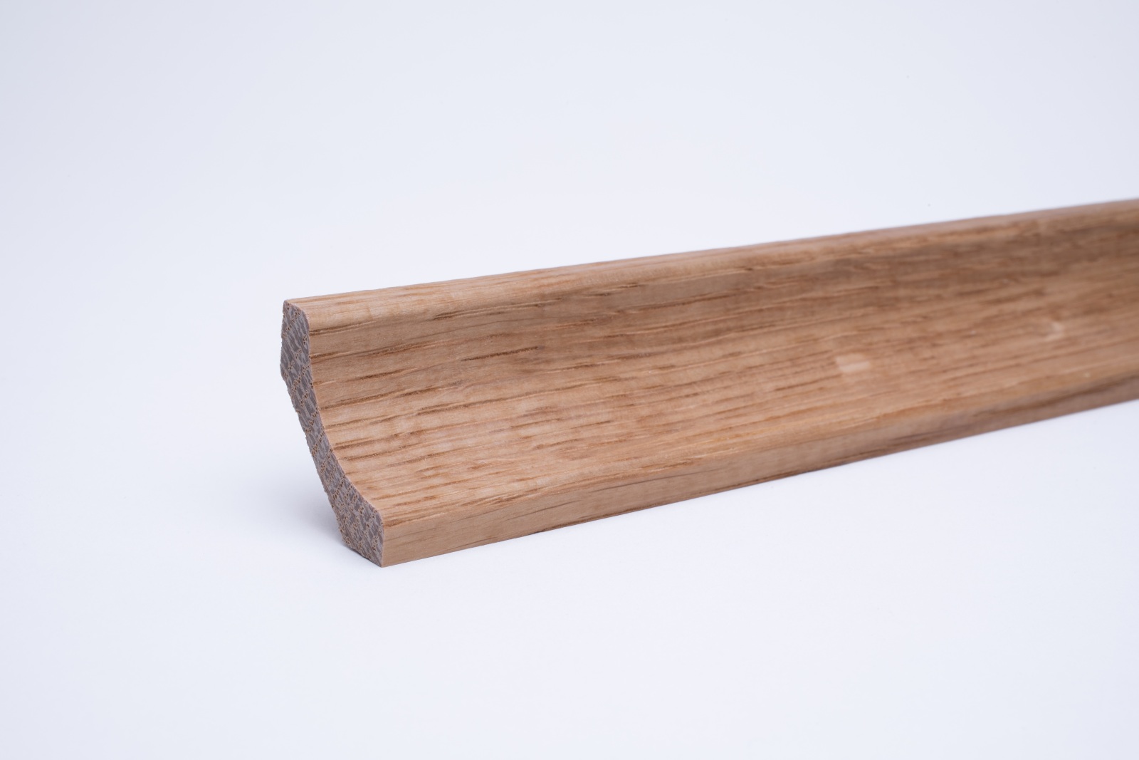 Hohlkehlleiste Massivholz 22 x 22mm Eiche Geölt