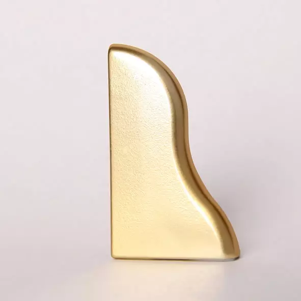 left end cap gold