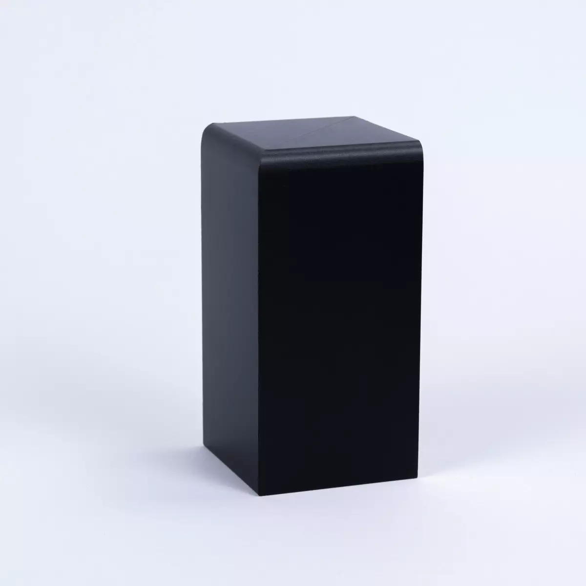 Termination Left/Right for Heating Pipe Trim 120mm Black