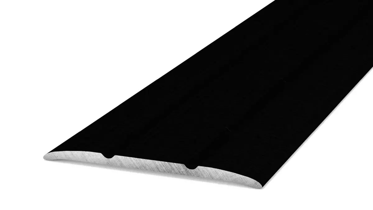 Transition profile 38 mm self-adhesive Black powder-coated - 3.00 m