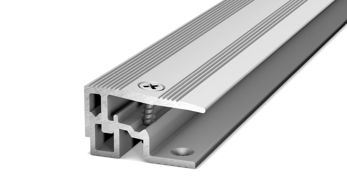 Prinz PS 400 perfil de remate 28 mm - N.º 404 - Plata - 100 cm