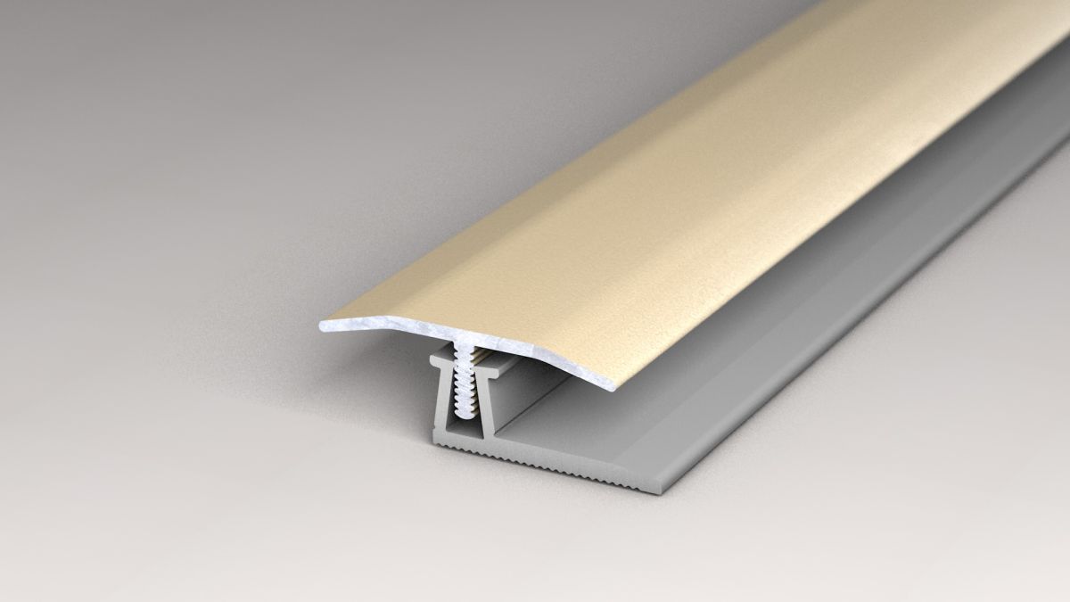 Prinz Eco-Clip profilo di transizione 30 mm - N. 440 - Sahara - 100 cm