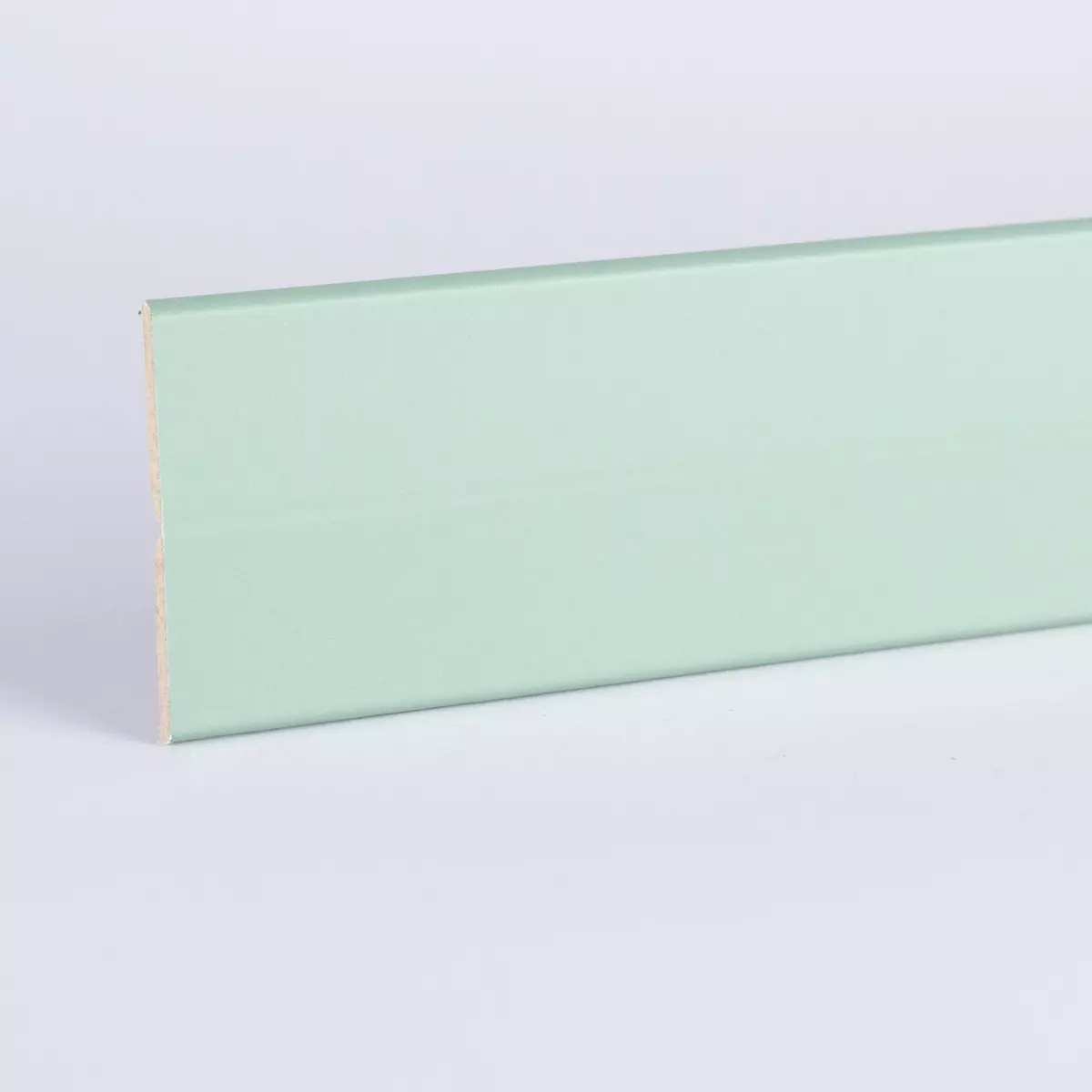 Knickleiste/Abschlusswinkel auf MDF-Träger Mint