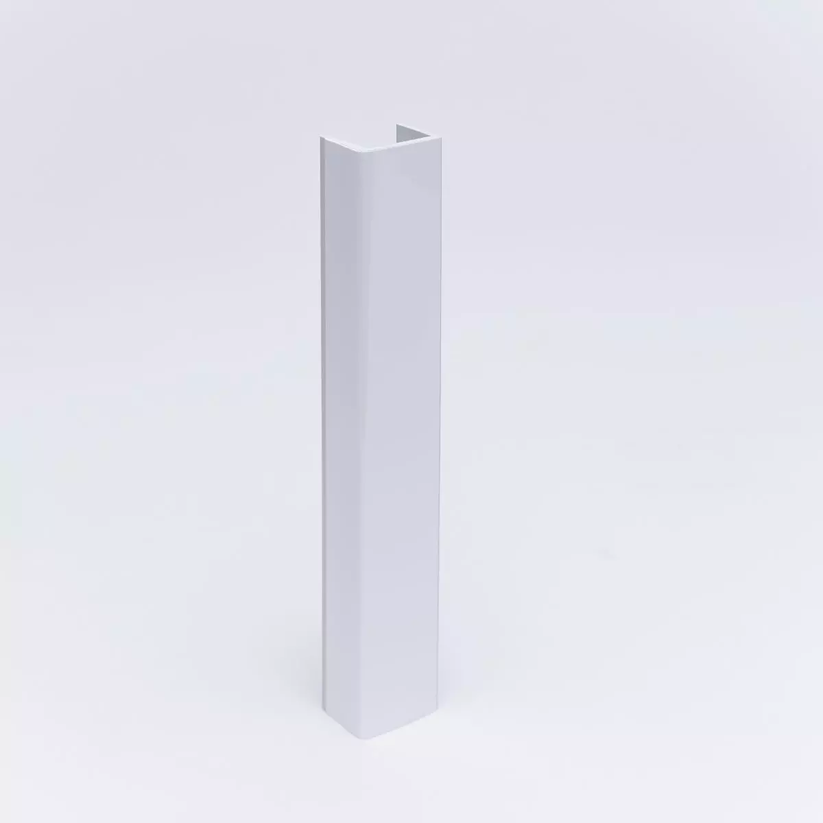 Endcap for Kitchen Plinth 150mm - White
