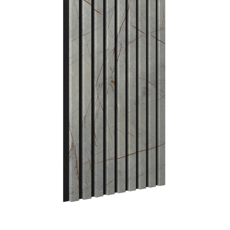 Pannello acustico Acoustic+ Golden Stone 2600 x 400 mm - Feltro acustico nero