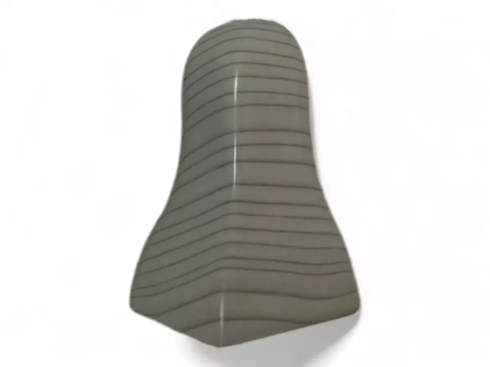 Außenecke für Kunststoff Sockelleiste 21 x 48 x 2.500 Perlgrau