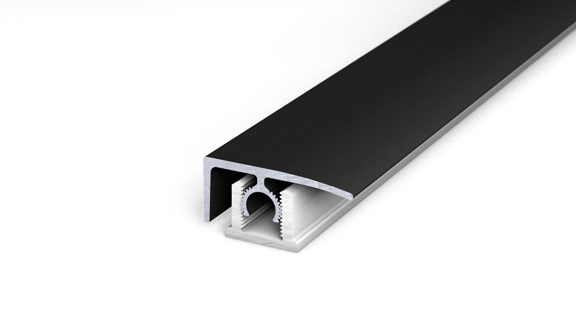 Prinz PROFI-TEC CORE profilo di finitura 26 mm - N. 337 - Nero - 200 cm