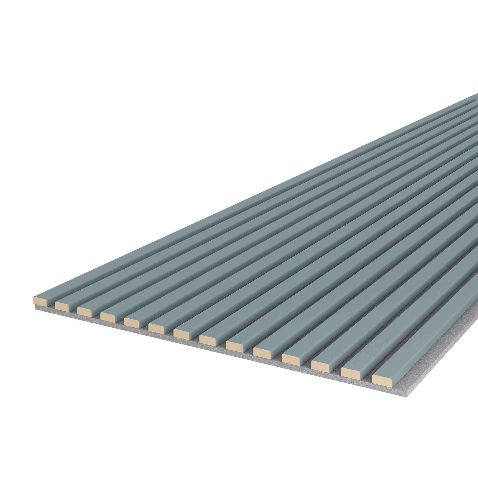 Acoustic+ Akustikpaneel Nordic 2400 x 600 mm - Akustikfilz Grau