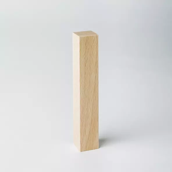 Massivholz Universal-Eckblock Ahorn Lackiert