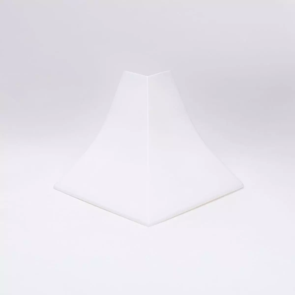 Outer Corner for Worktop profile 23x23mm - white