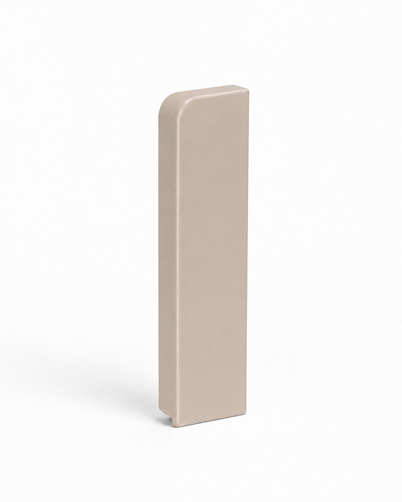 Extremo derecho para tira Prima-Flex 75 mm Cachemira