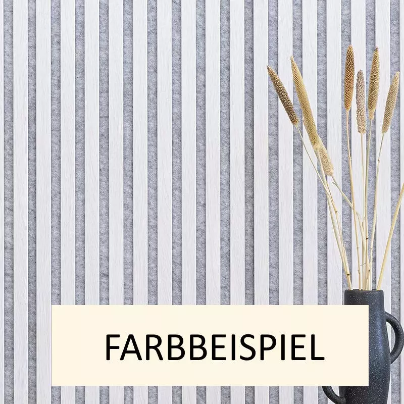 Sample K2 - vintage oak - acoustic felt grey