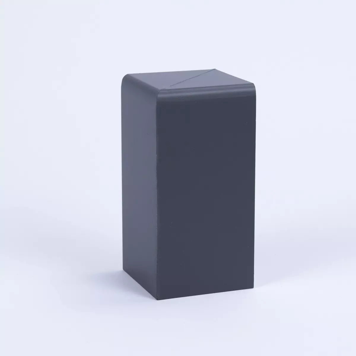 Termination Left/Right for Heating Pipe Trim 120mm Black