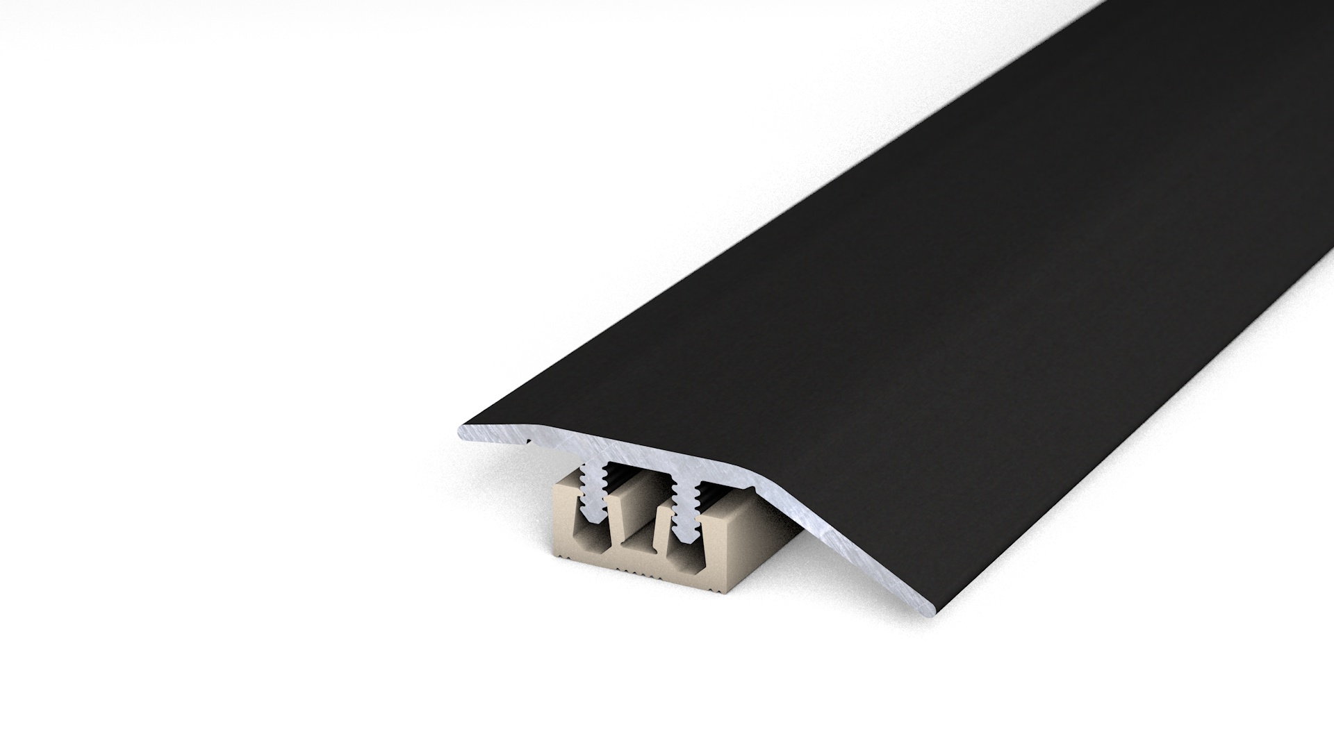 Prinz Profi-Design Anpassungsprofil 34 mm - Nr. 339 - Schwarz - 200 cm