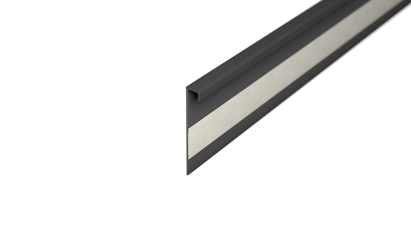 Prinz teppich-einklebeleiste senza steg - Plastica. - N. 810 - Grigio scuro 250 cm