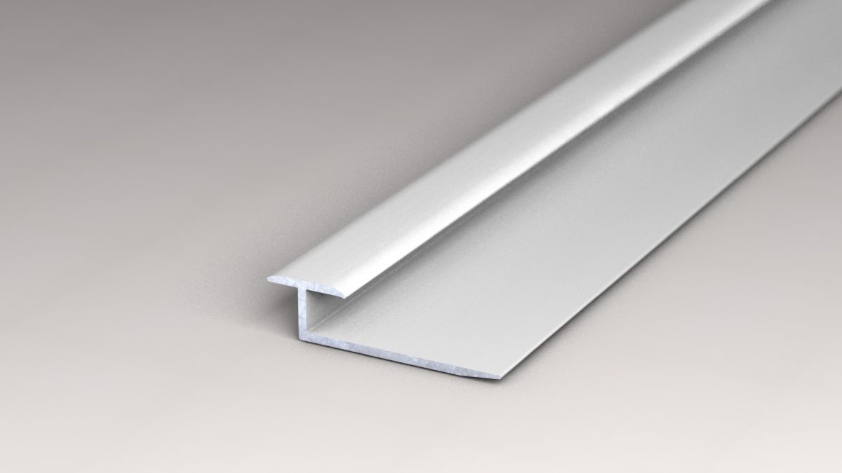 Prinz profilo a inserimento 25 x 10 mm - N. 213 - Argento - 270 cm