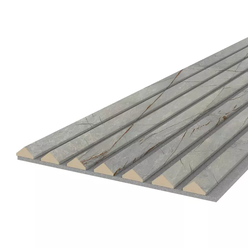 Acoustic panel K2 2600 x 400 mm - Acoustic felt Grey - Golden Stone