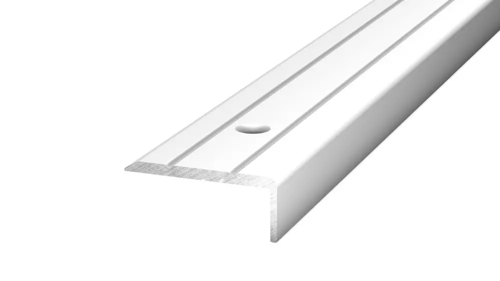 Angle profile 24,5 x 10 mm - 1,00 m to screw - silver