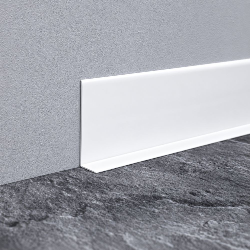 Weichsockelleiste 50 x 15 mm - Weiß
