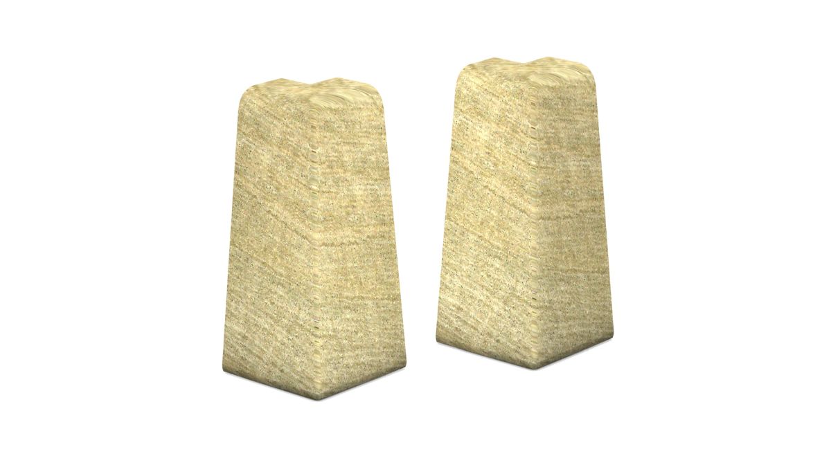 Prinz angoli esterni per MDF-sockeleiste 18 x 58 mm n. 809. - Victoria oak