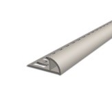 Fliesenschiene Kunststoff 8 mm Viertelkreisprofil "R-Typ" - Creme