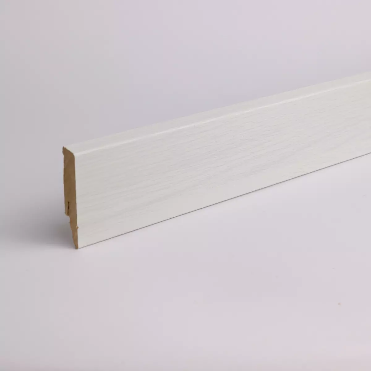 Skirting with wood optics 60 mm oak arctic