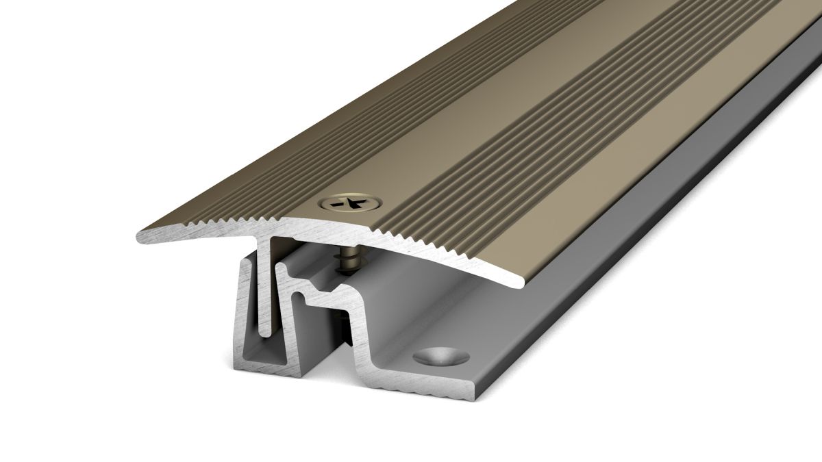 Prinz PS 400 profilo di transizione 38 mm - N. 401 - Acciaio inox opaco - 100 cm