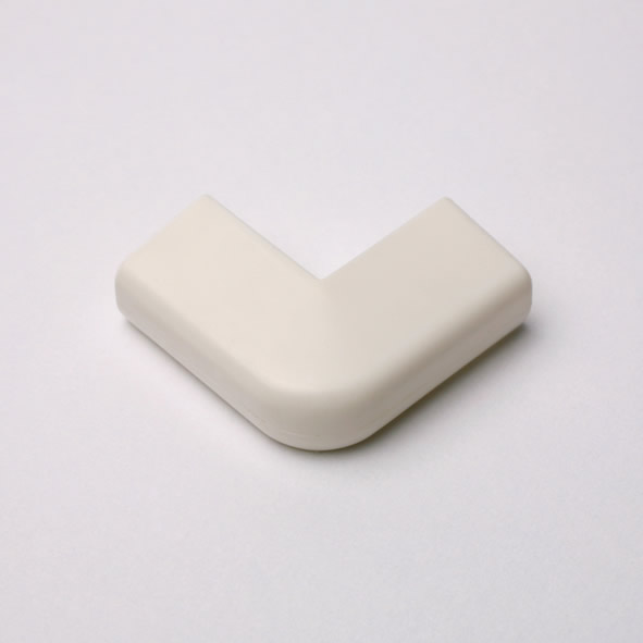 outer cornerfor floorcovering flexi-profile white