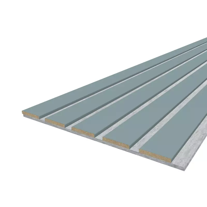 Akustikpaneel LX - Filzfarbe Grau 2600x400mm - verschiedene Farben