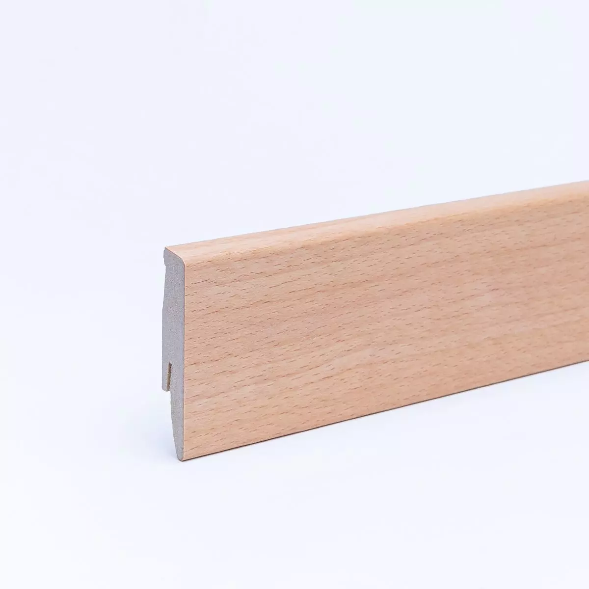 Furnier-Sockelleiste 60 mm Buche geölt