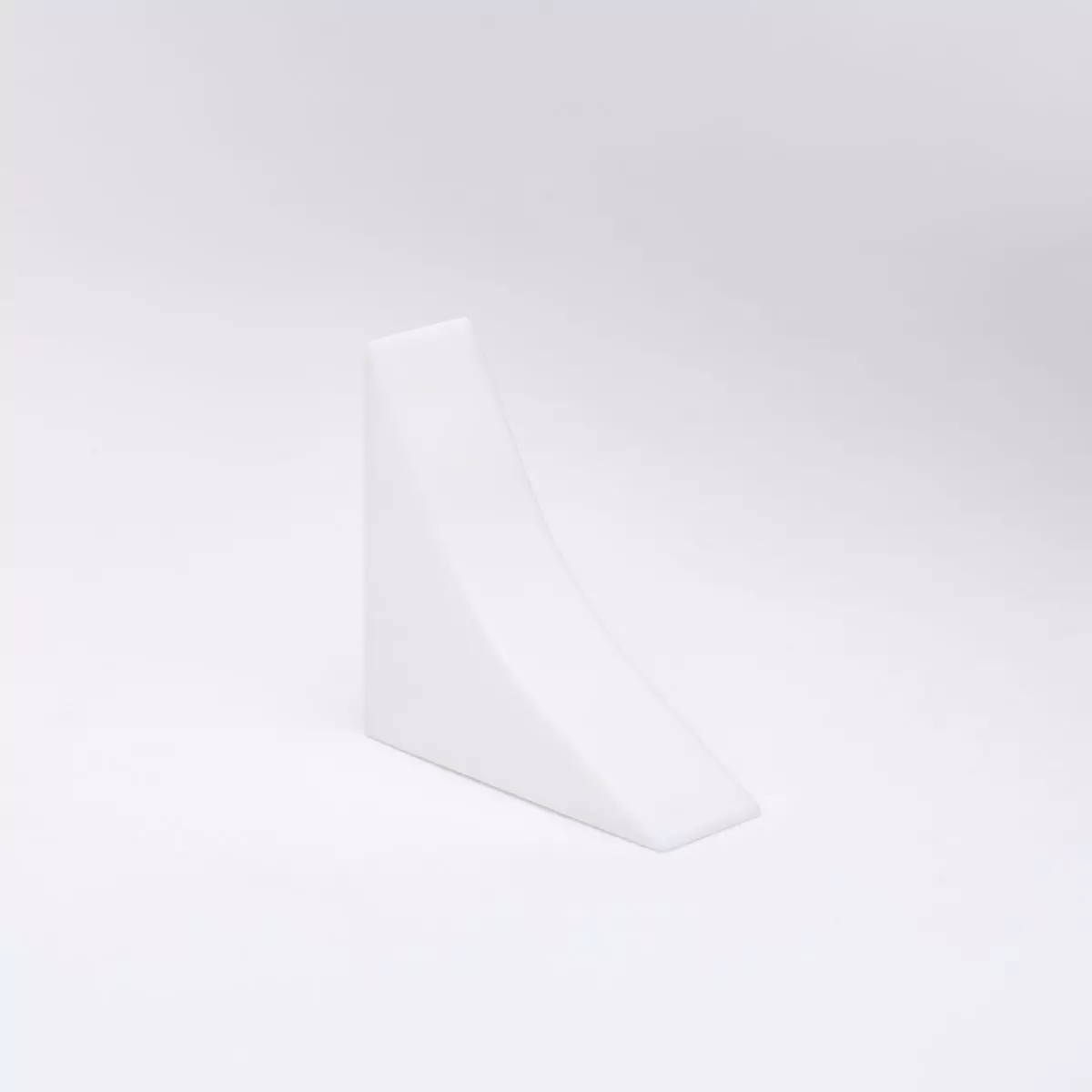 Right / Left end cap for Worktop profile 23x23mm - white