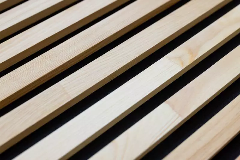 Massivholz Akustikpaneele 2600 x 400 mm Kiefer - geölt