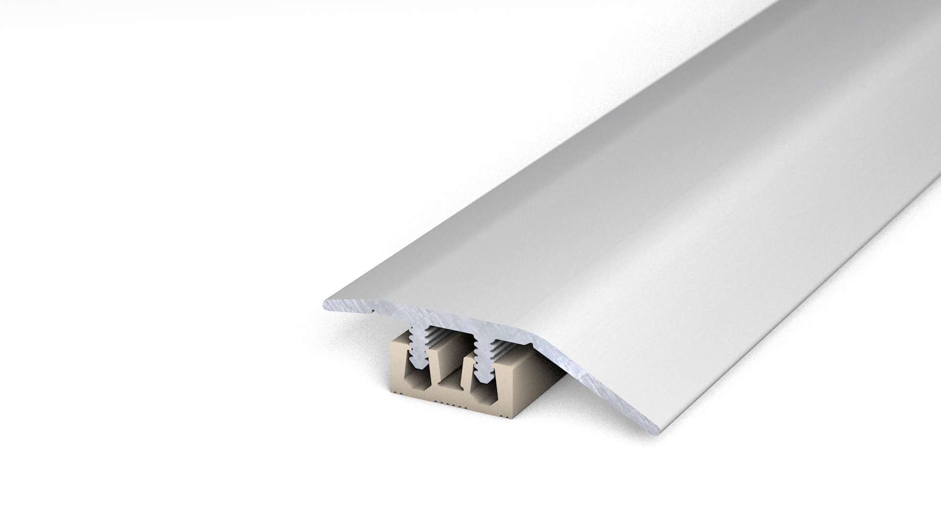 Prinz Profi-Design Anpassungsprofil 34 mm - Nr. 339 - Silber - 200 cm